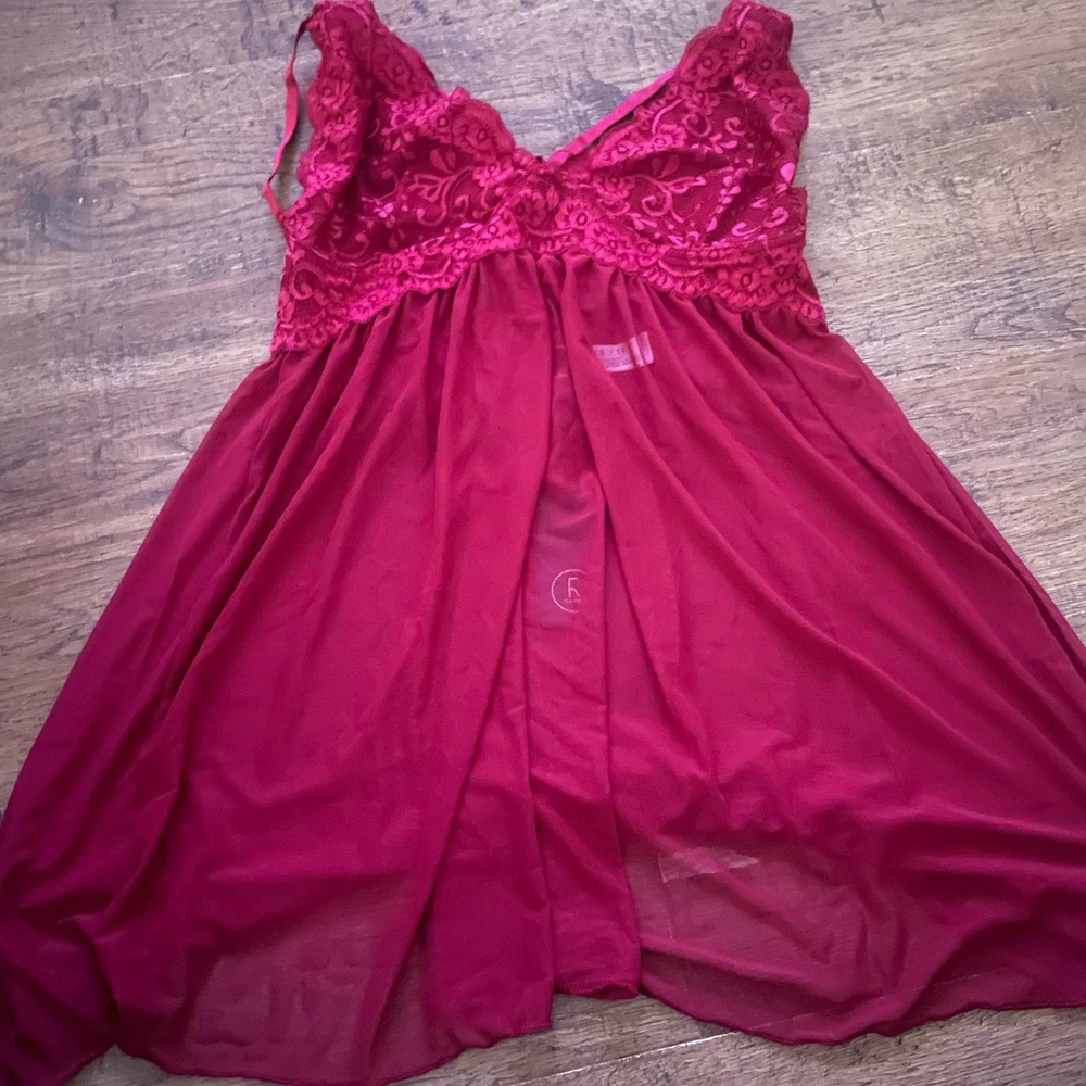 City Chic 14 1X plus Shiraz babydoll lingerie Nighty NEW